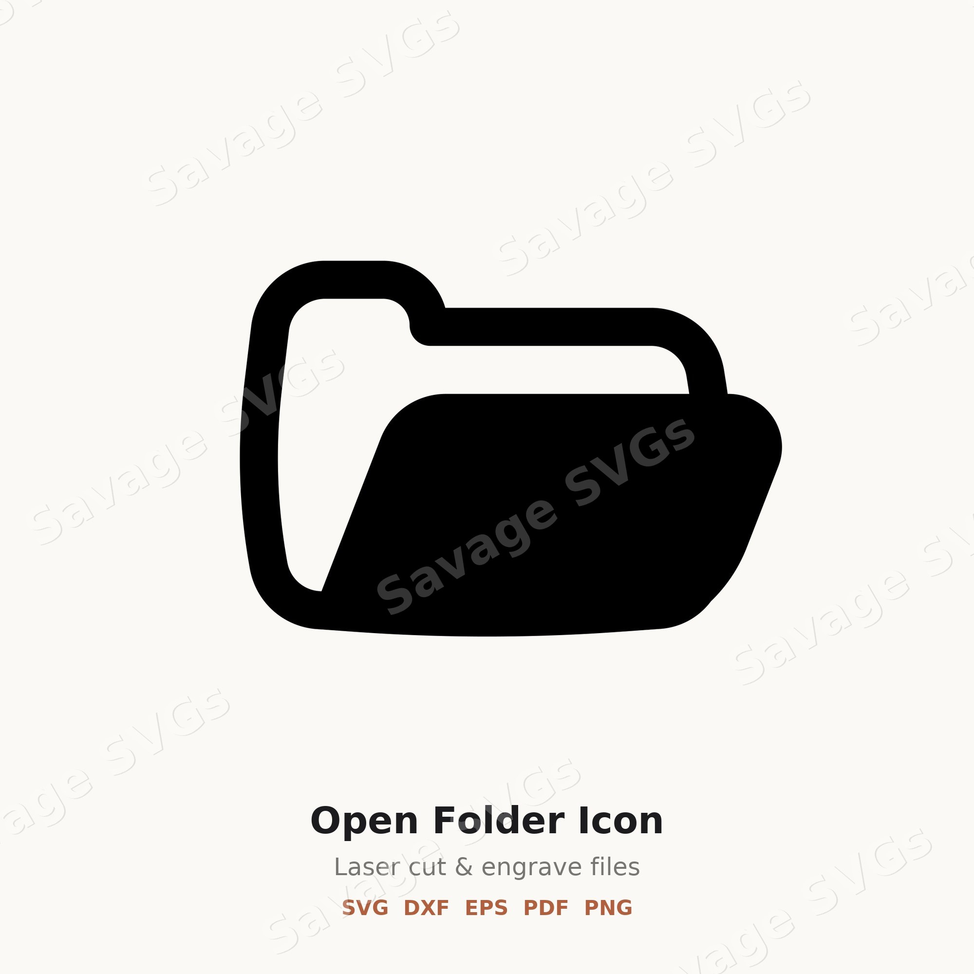 Open Folder Icon