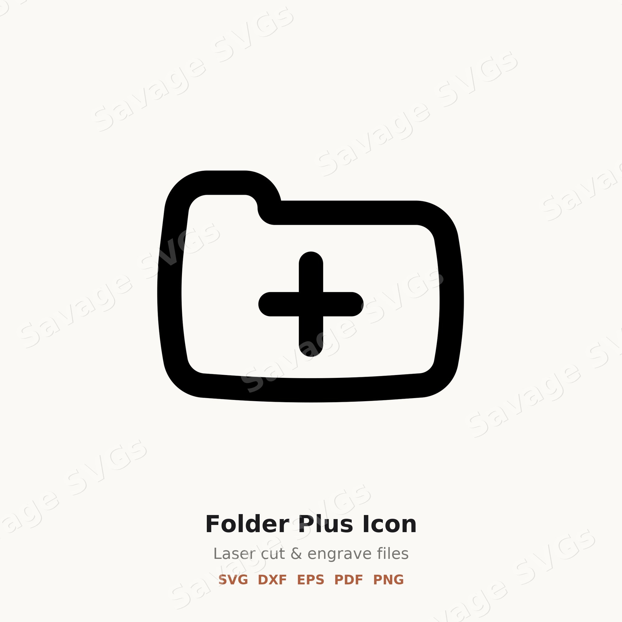 Folder Plus Icon
