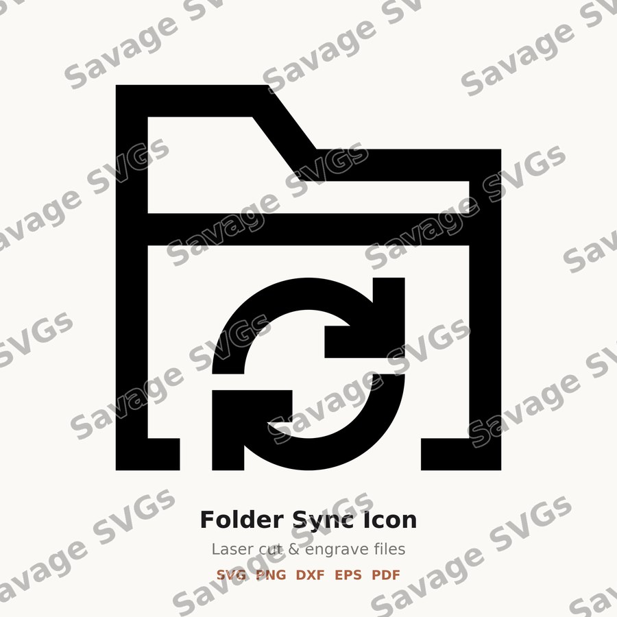 Folder Sync Icon