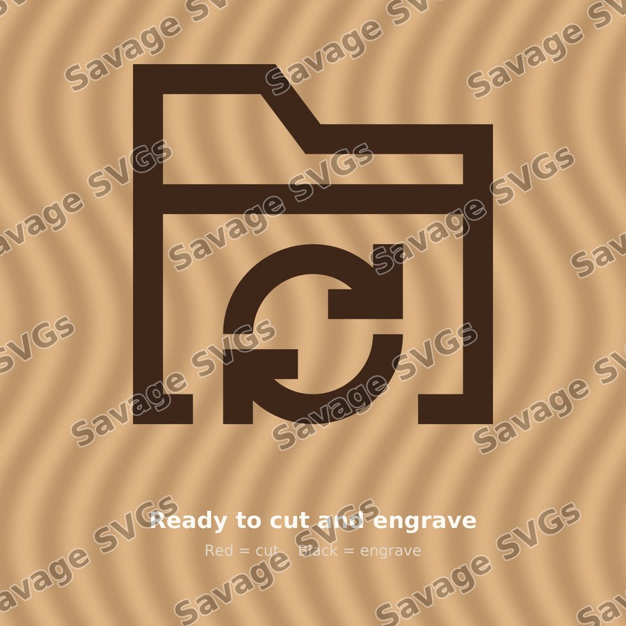 Folder Sync Icon