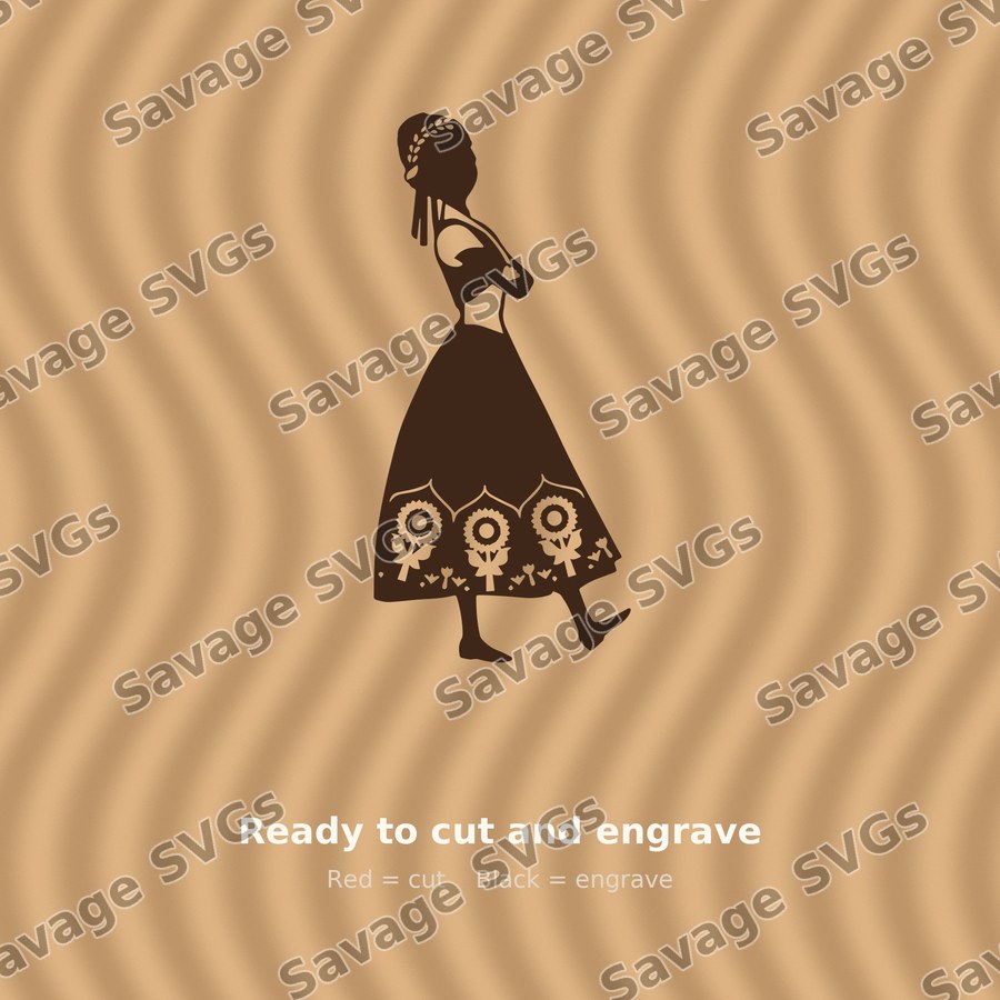 Folk Costume Woman
