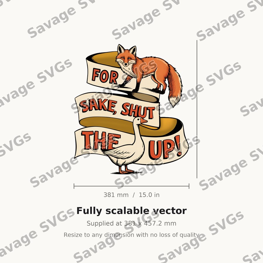 For Fox Sake Shut Up