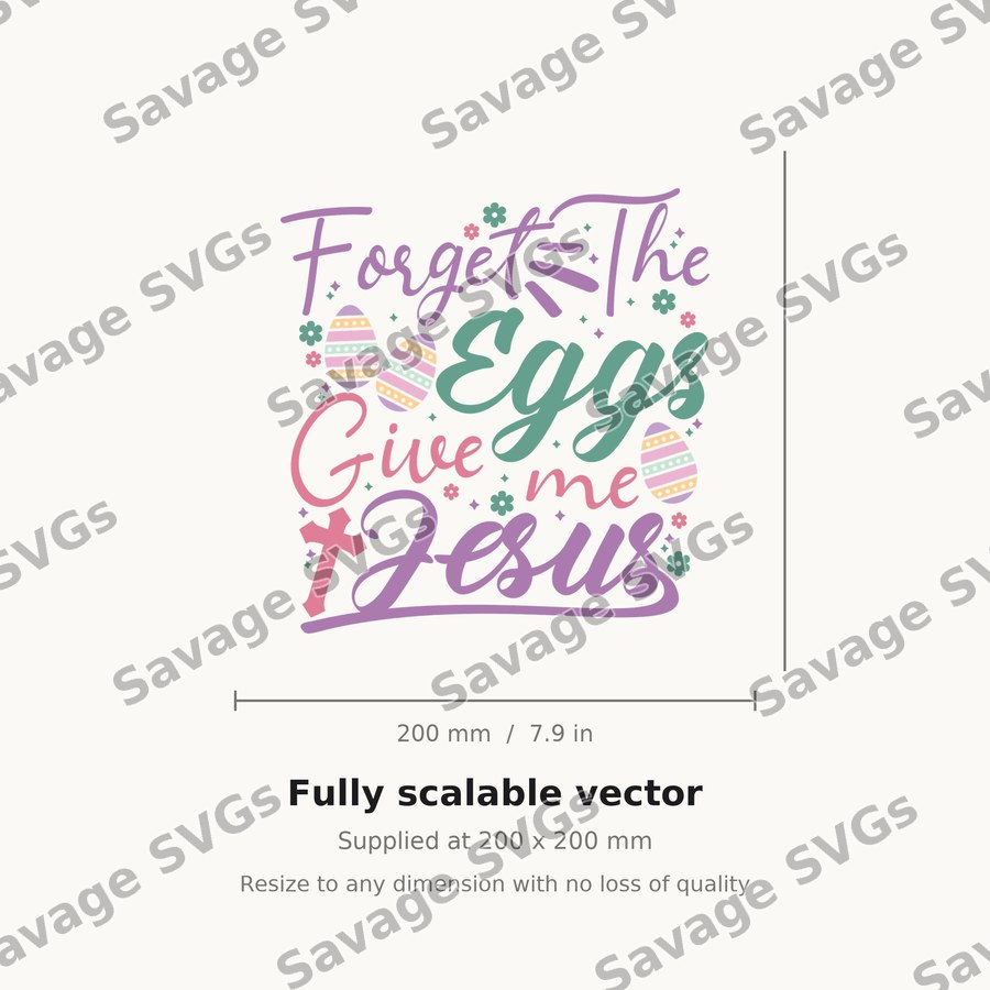 Forget The Eggs