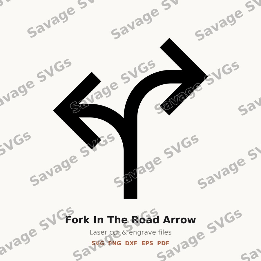 Fork In The Road Arrow