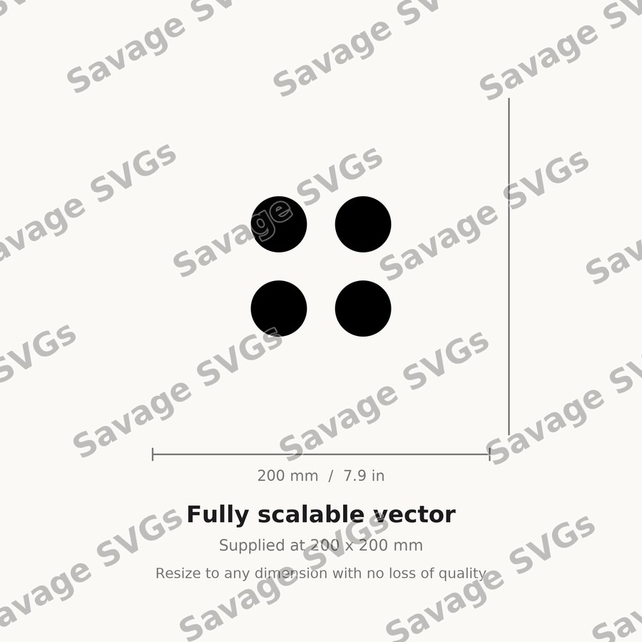 Four Dots Grid