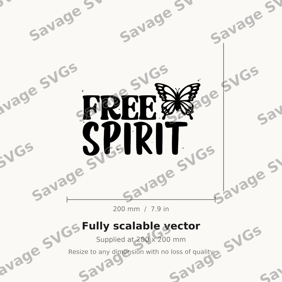 Free Spirit Butterfly