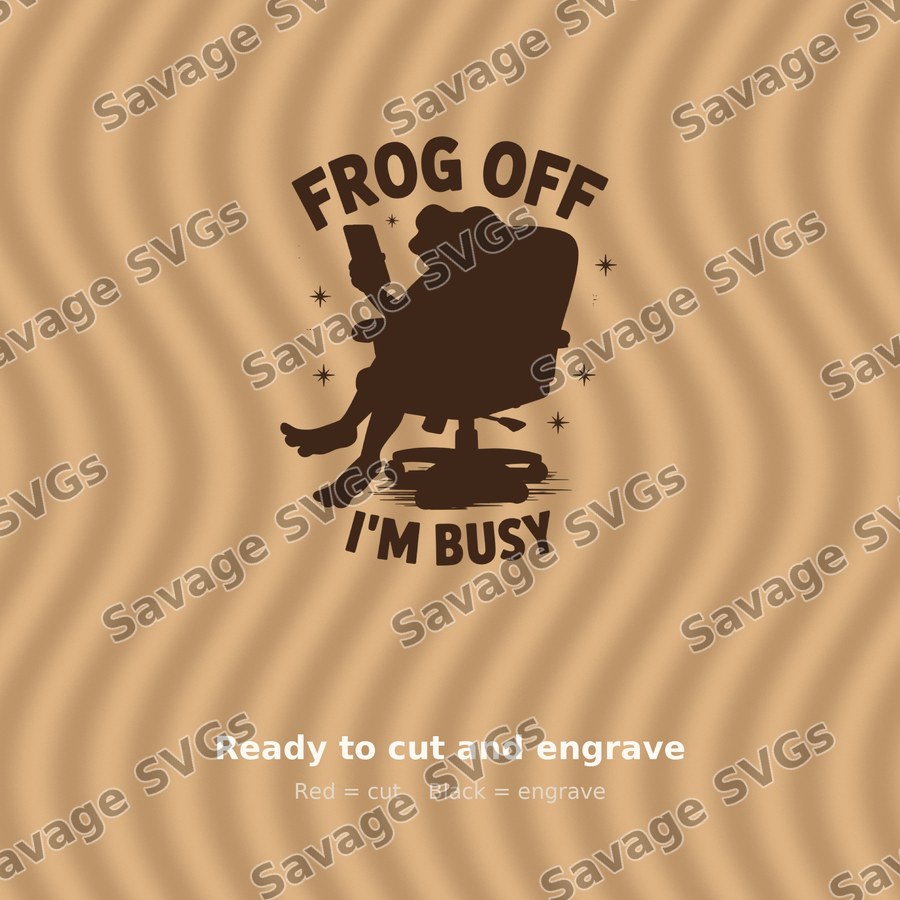 Frog Off I'm Busy