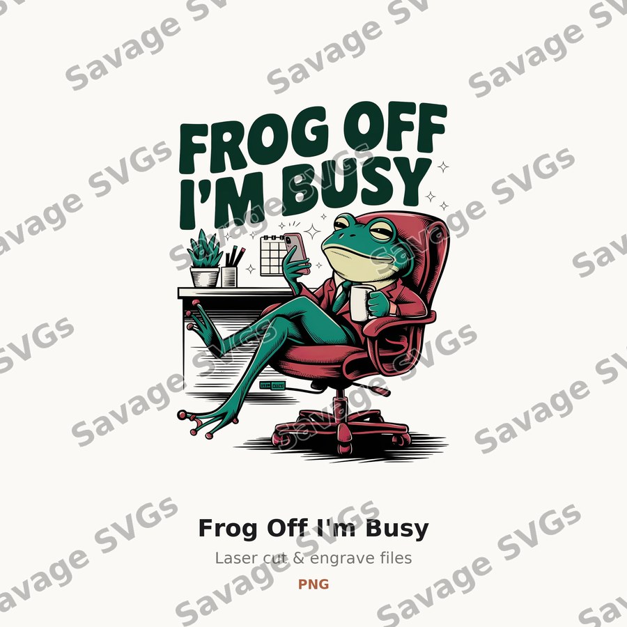Frog Off I'm Busy