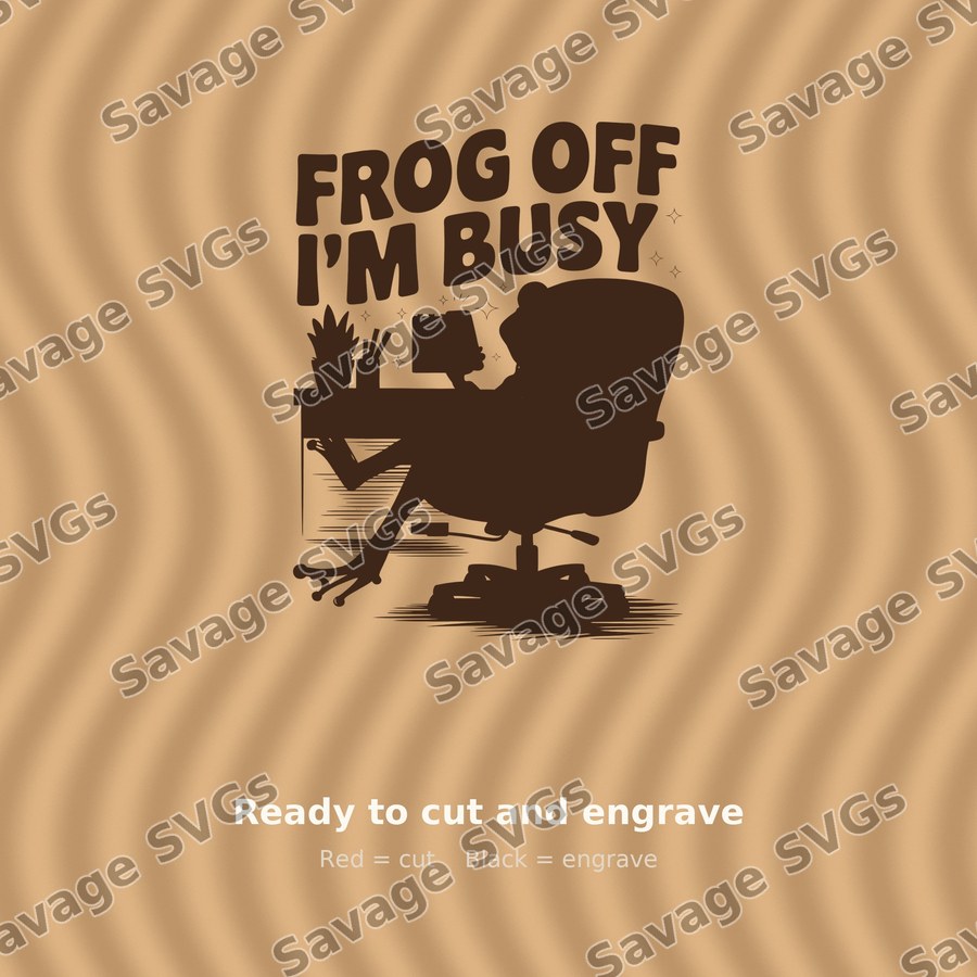 Frog Off I'm Busy