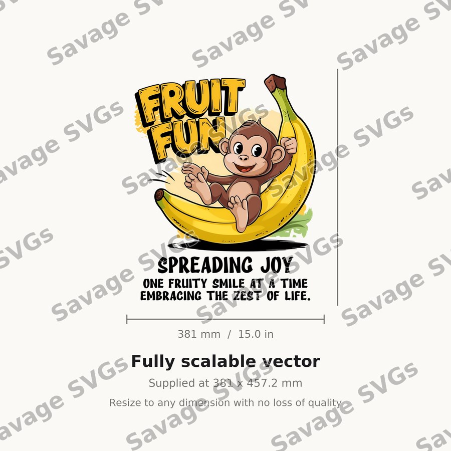Fruit Fun Monkey