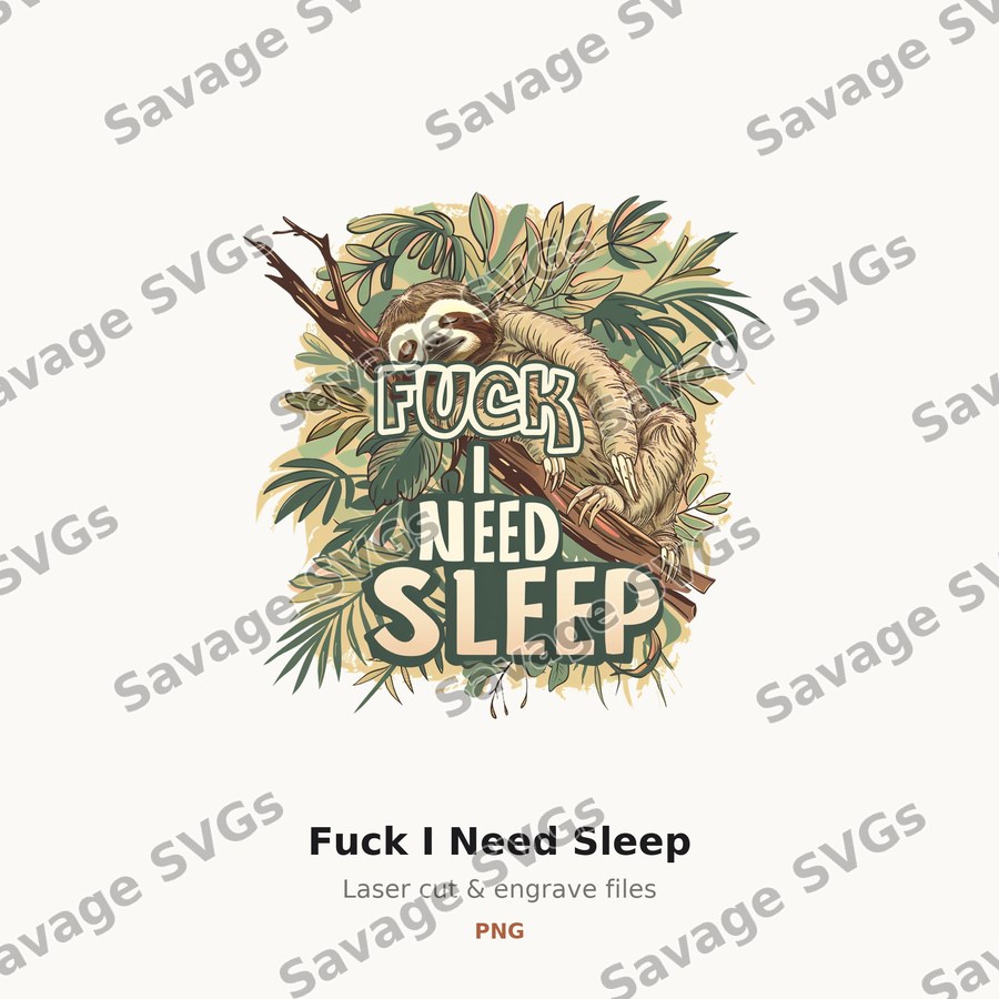 Fuck I Need Sleep