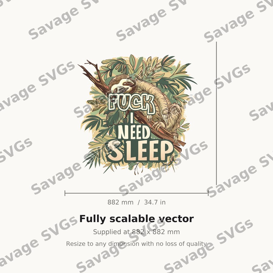 Fuck I Need Sleep