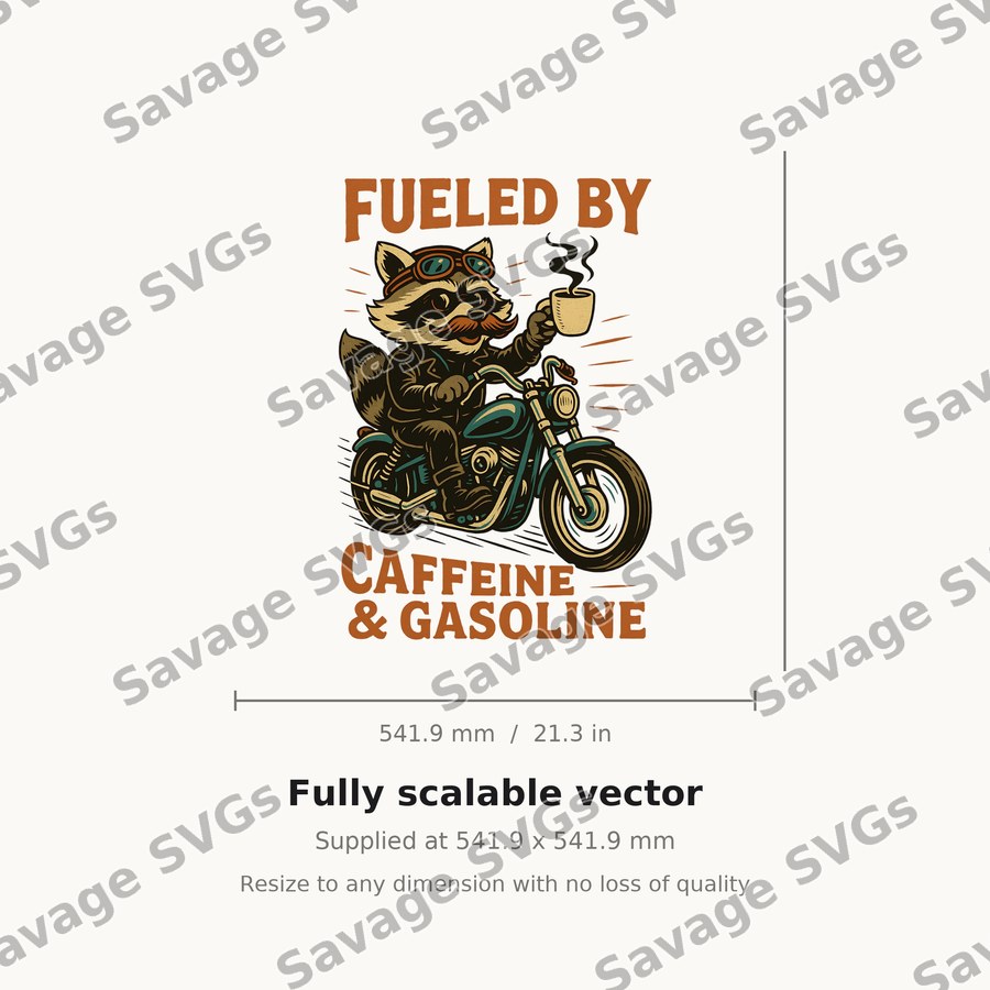 Fueled By Caffeine And Gasoline