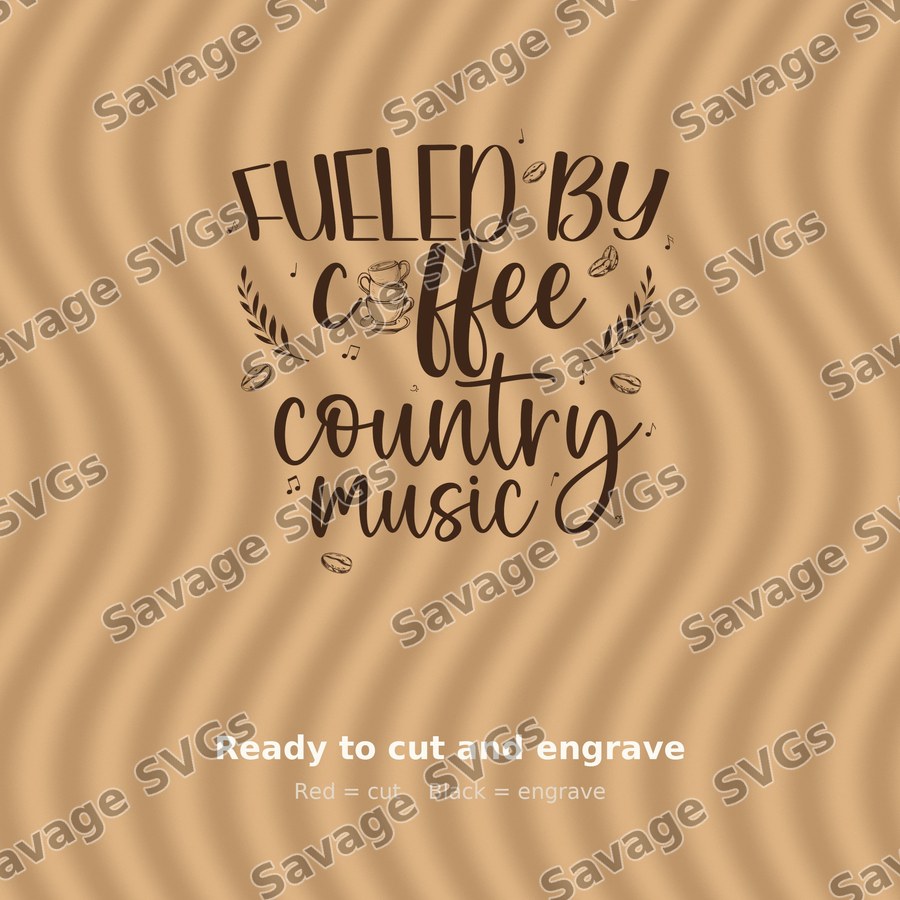 Fueled By Coffee Country Music
