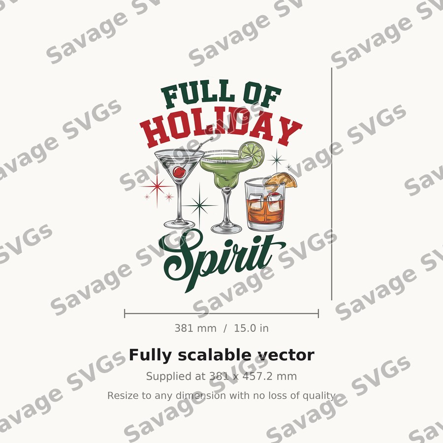 Full Of Holiday Spirit