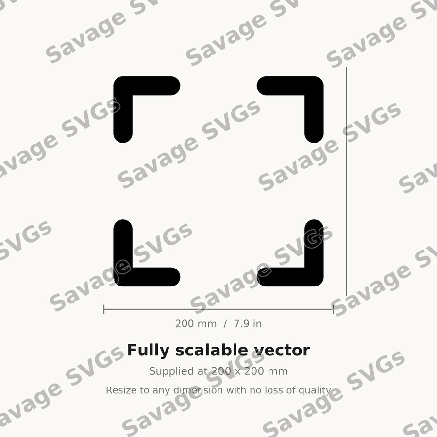 Fullscreen Frame Icon