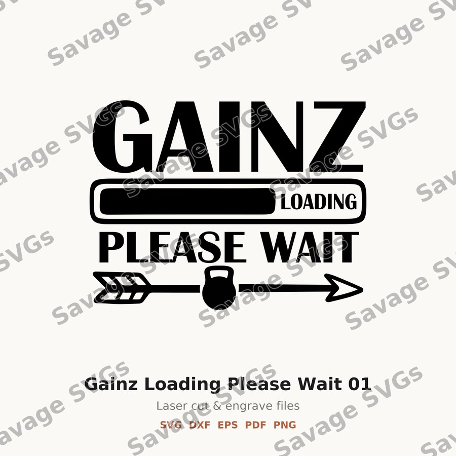 Gainz Loading Please Wait 01