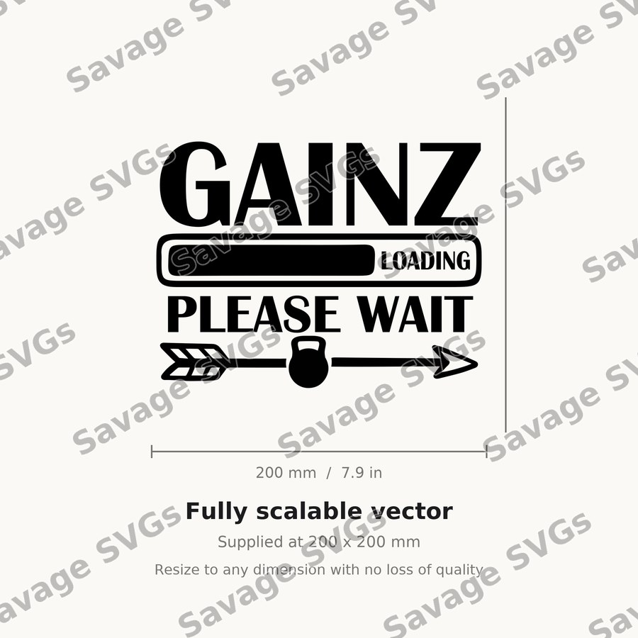 Gainz Loading Please Wait 01
