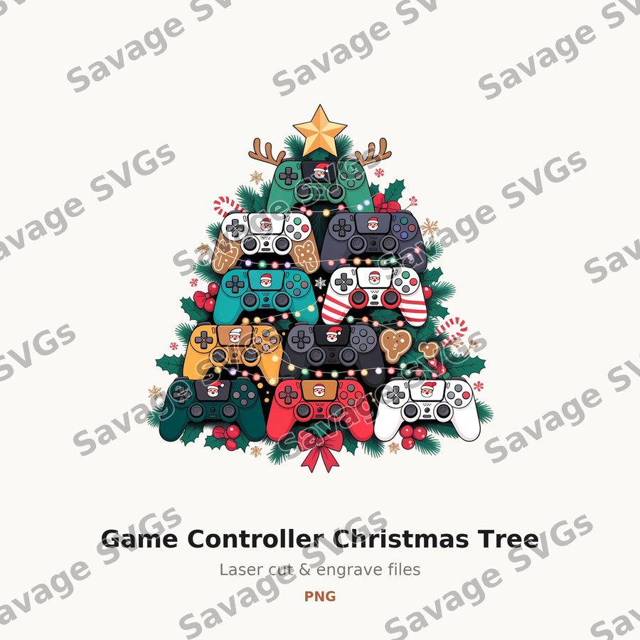 Game Controller Christmas Tree