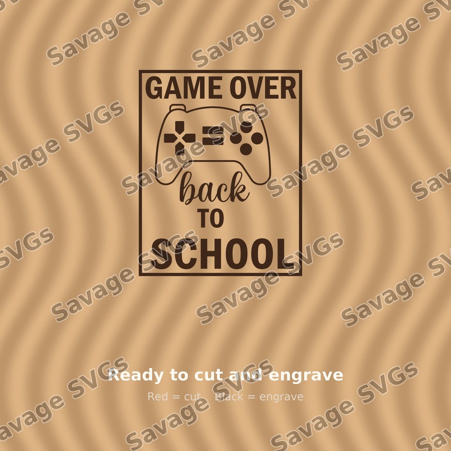 Game Over Back To School