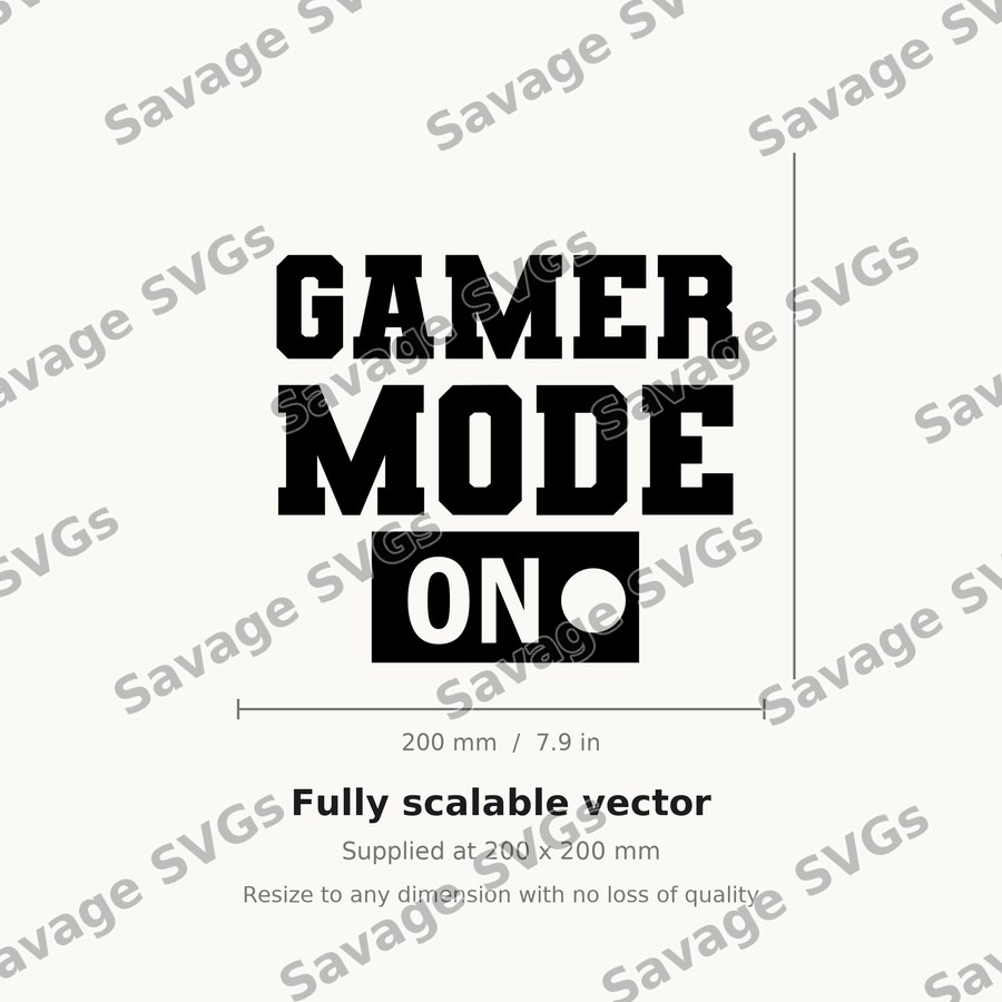 Gamer Mode On