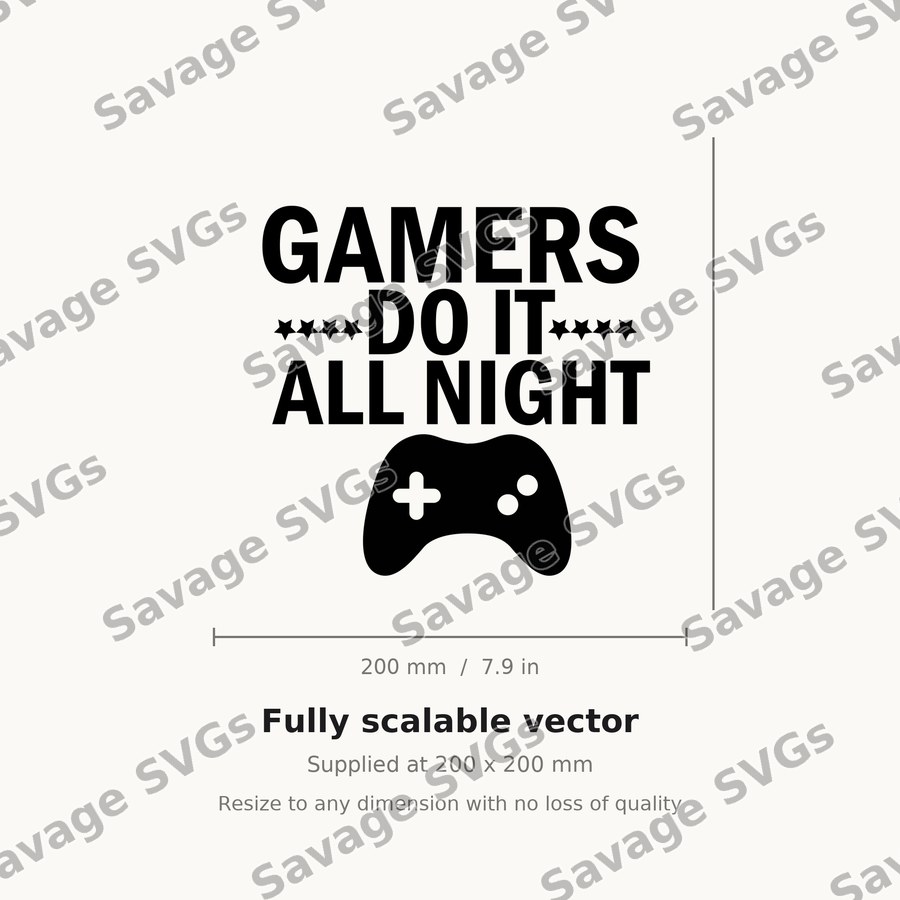 Gamers Do It All Night