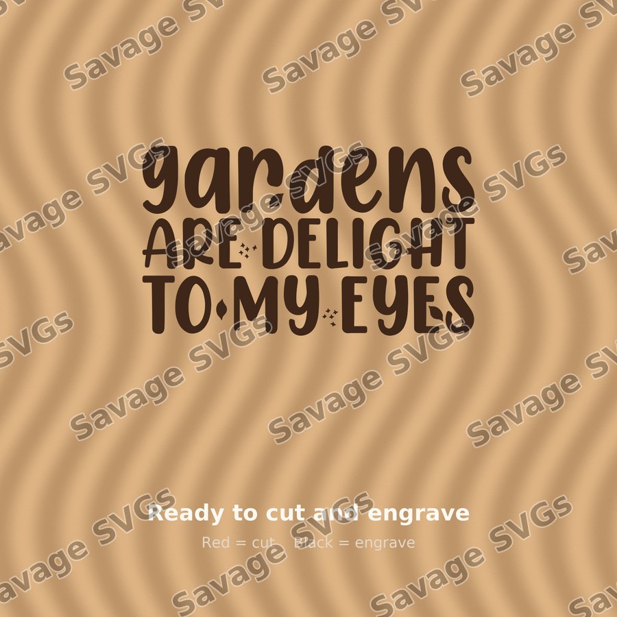 Gardens Delight Quote