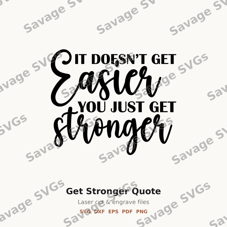 Get Stronger Quote