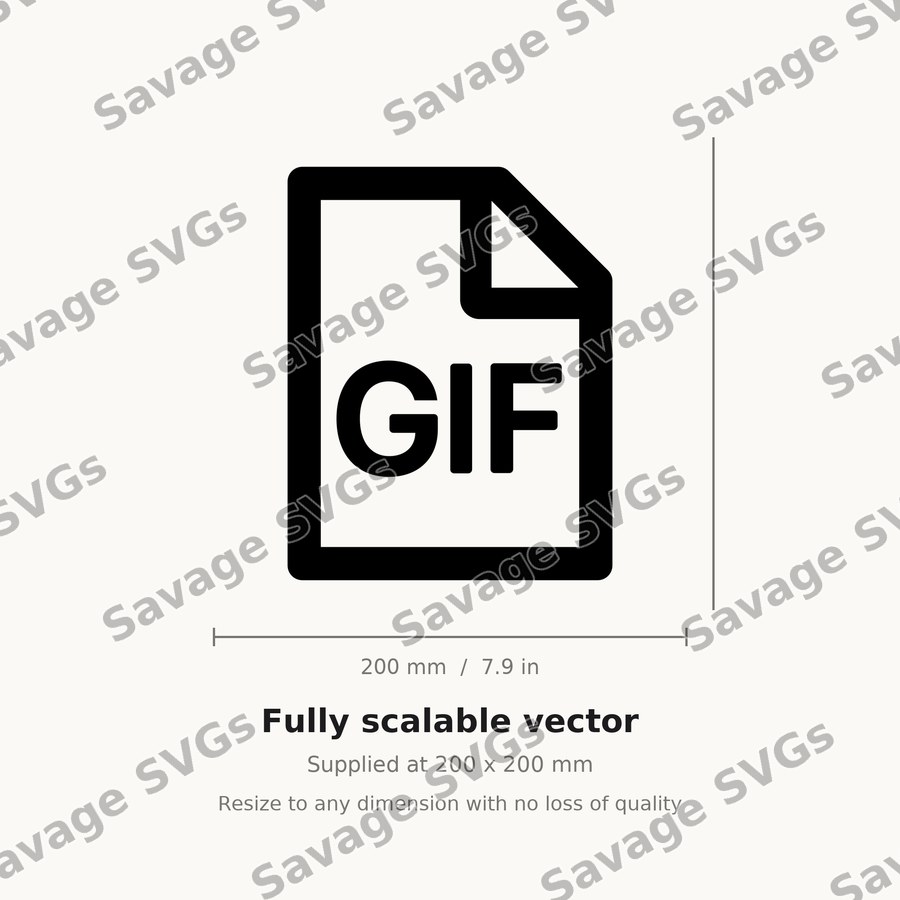 Gif File Icon