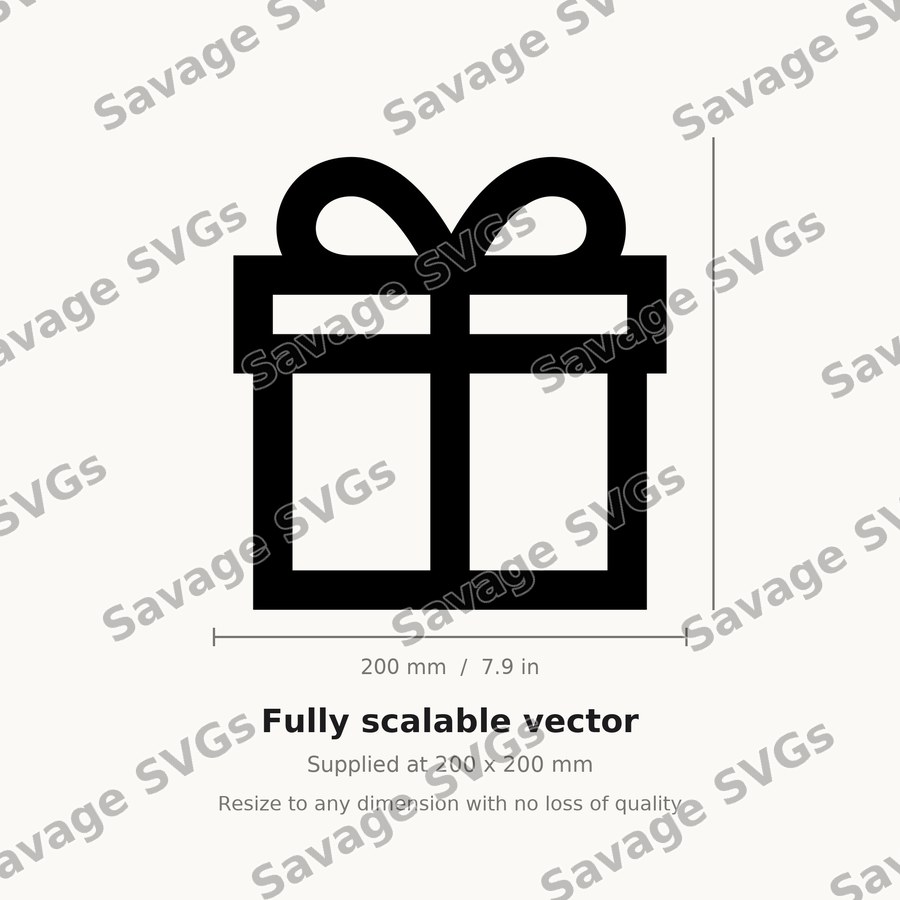 Gift Box With Bow