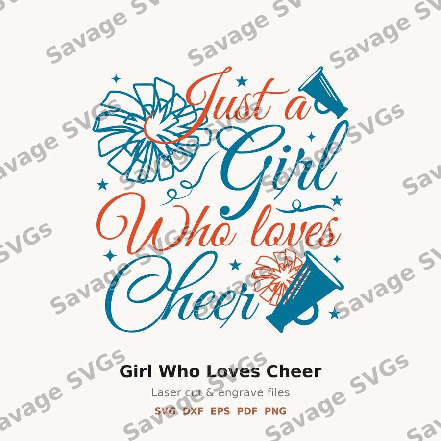 Girl Who Loves Cheer