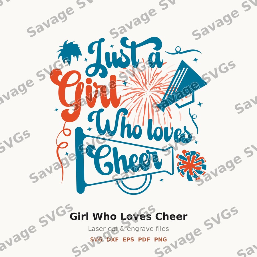 Girl Who Loves Cheer