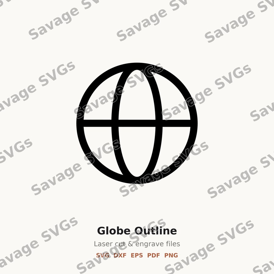 Globe Outline