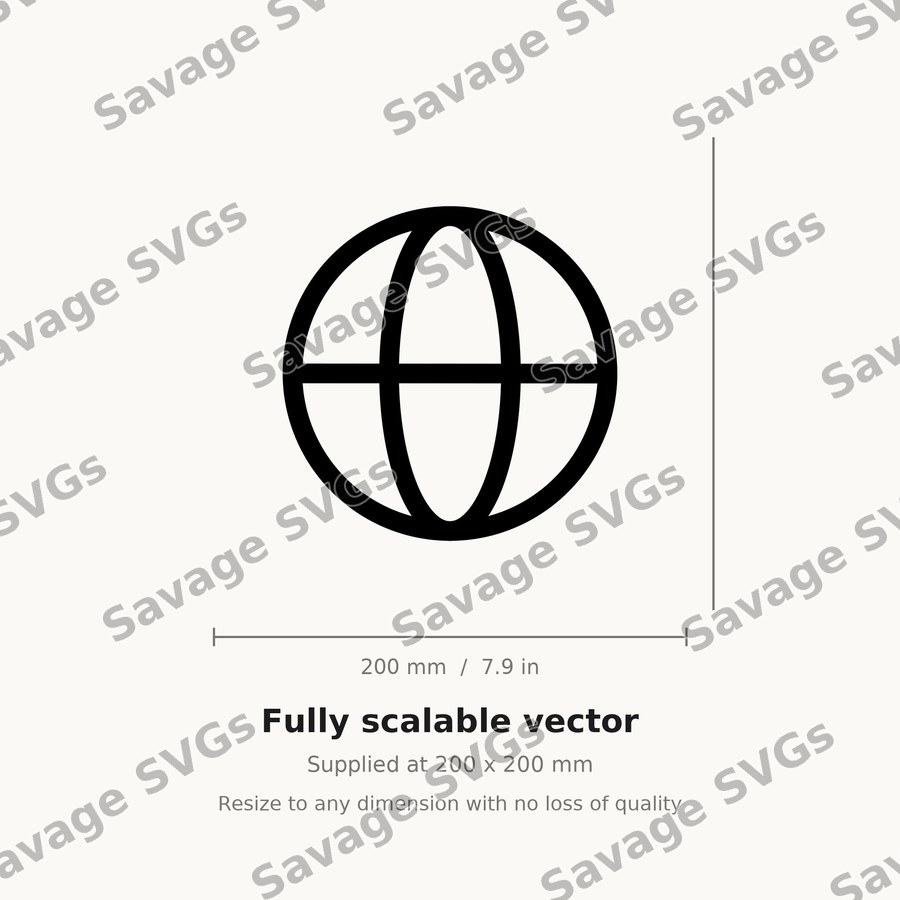 Globe Outline