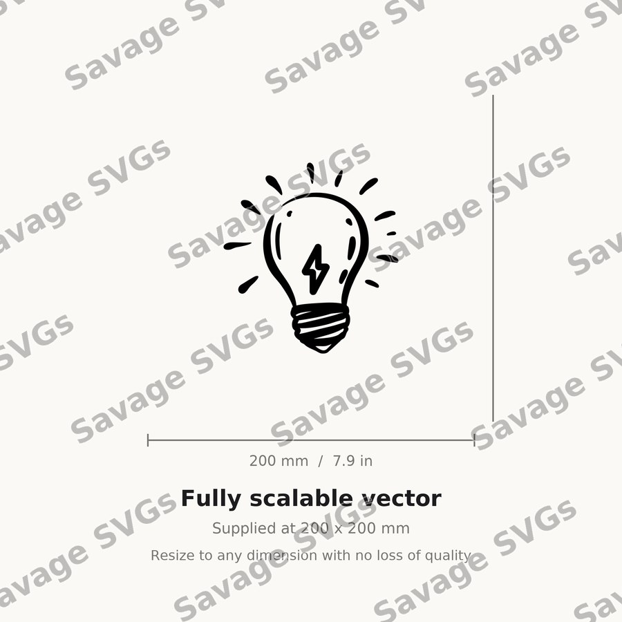 Glowing Light Bulb