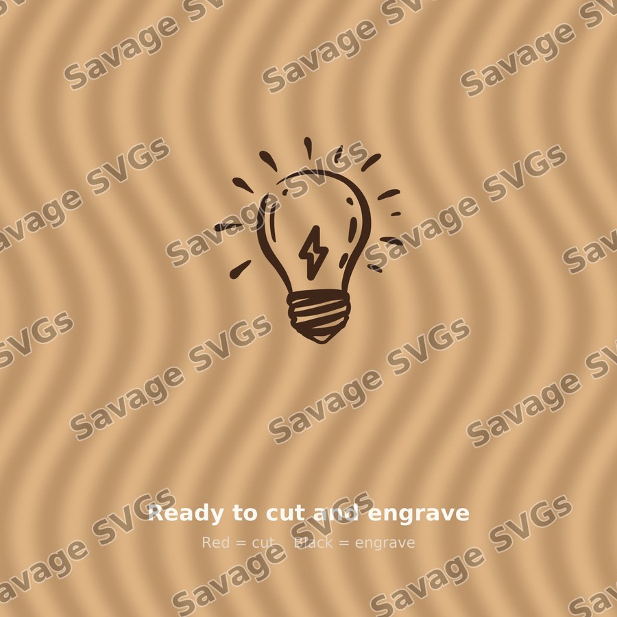Glowing Light Bulb