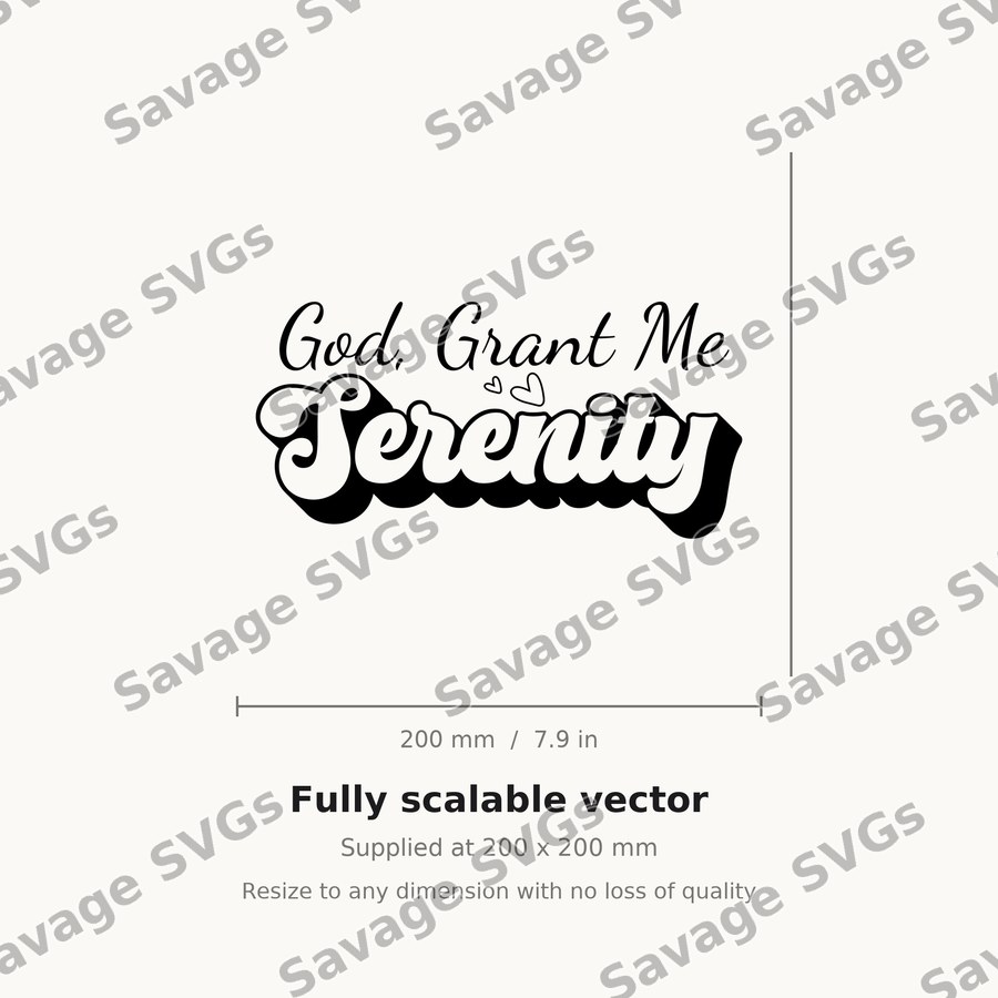 God Grant Me Serenity
