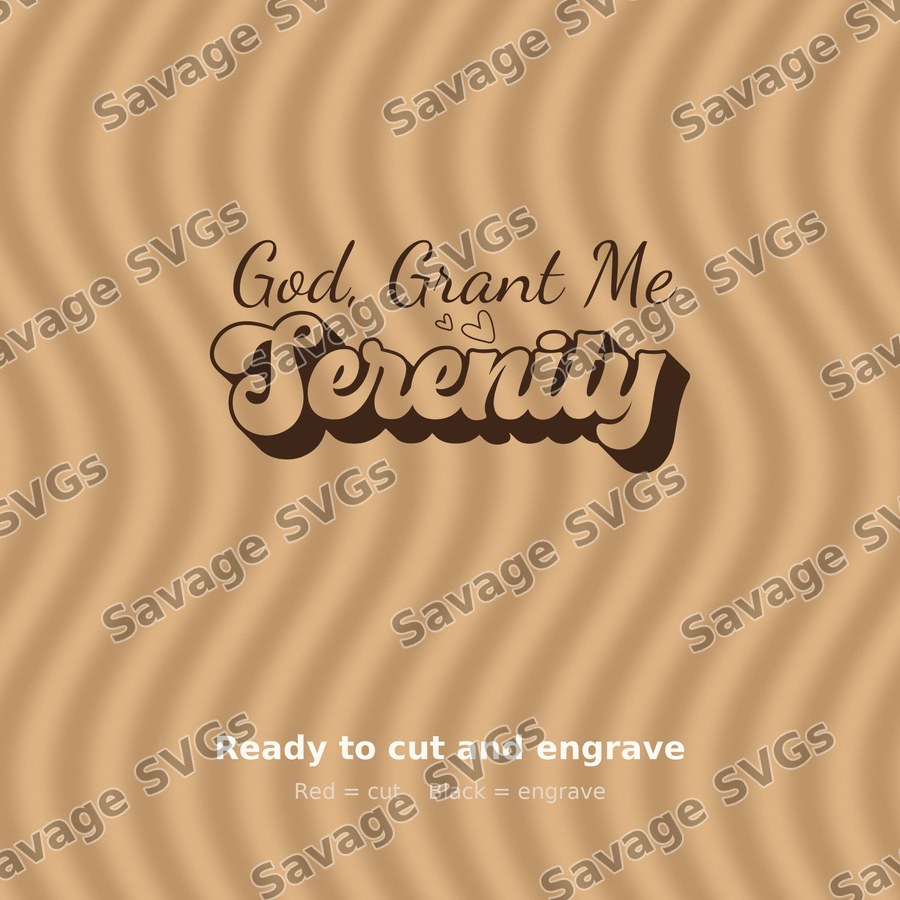 God Grant Me Serenity