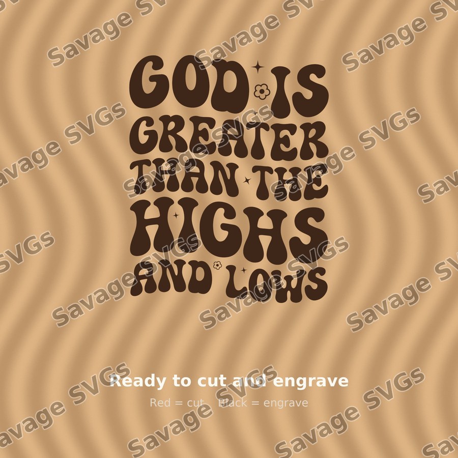 God Is Greater Than The Highs And Lows
