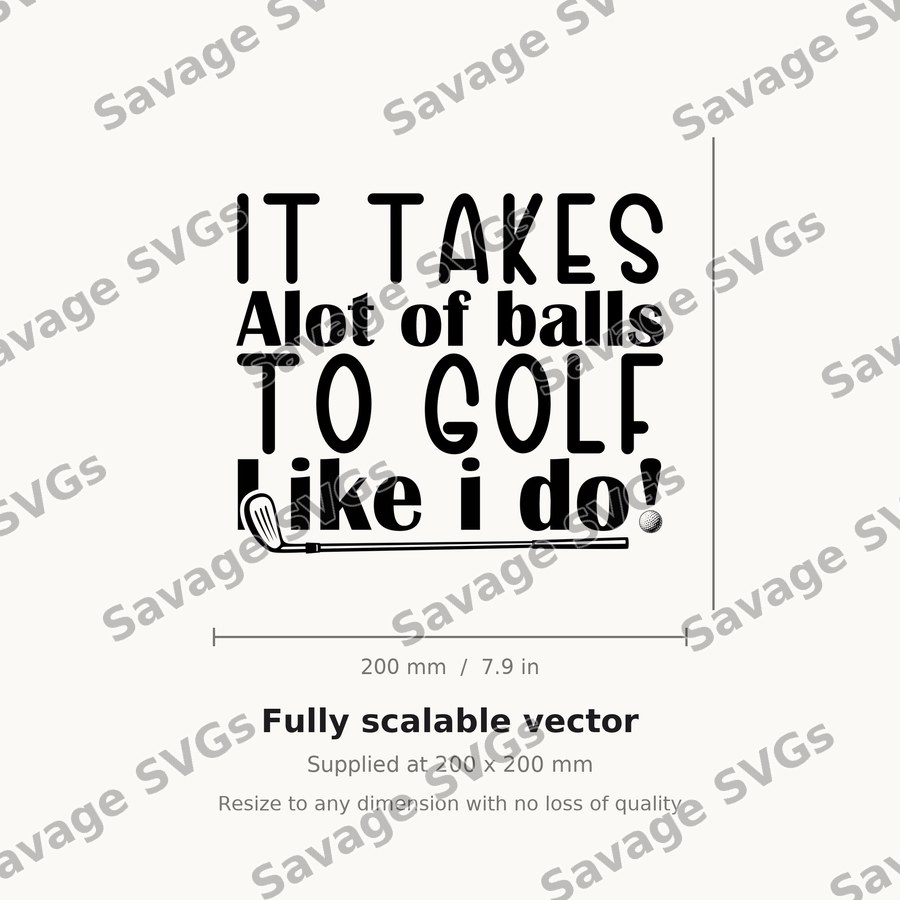 Golf Balls Funny Quote