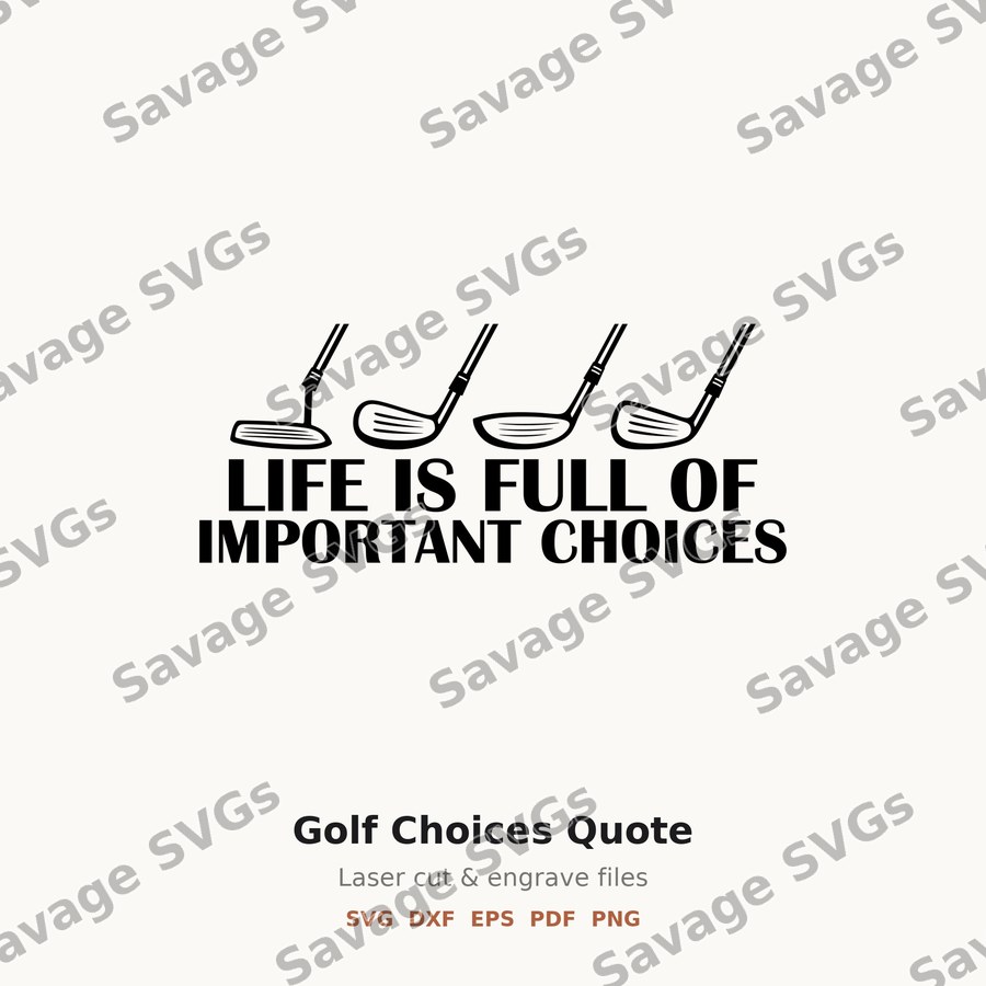 Golf Choices Quote