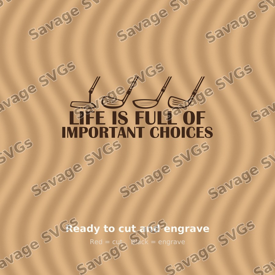Golf Choices Quote