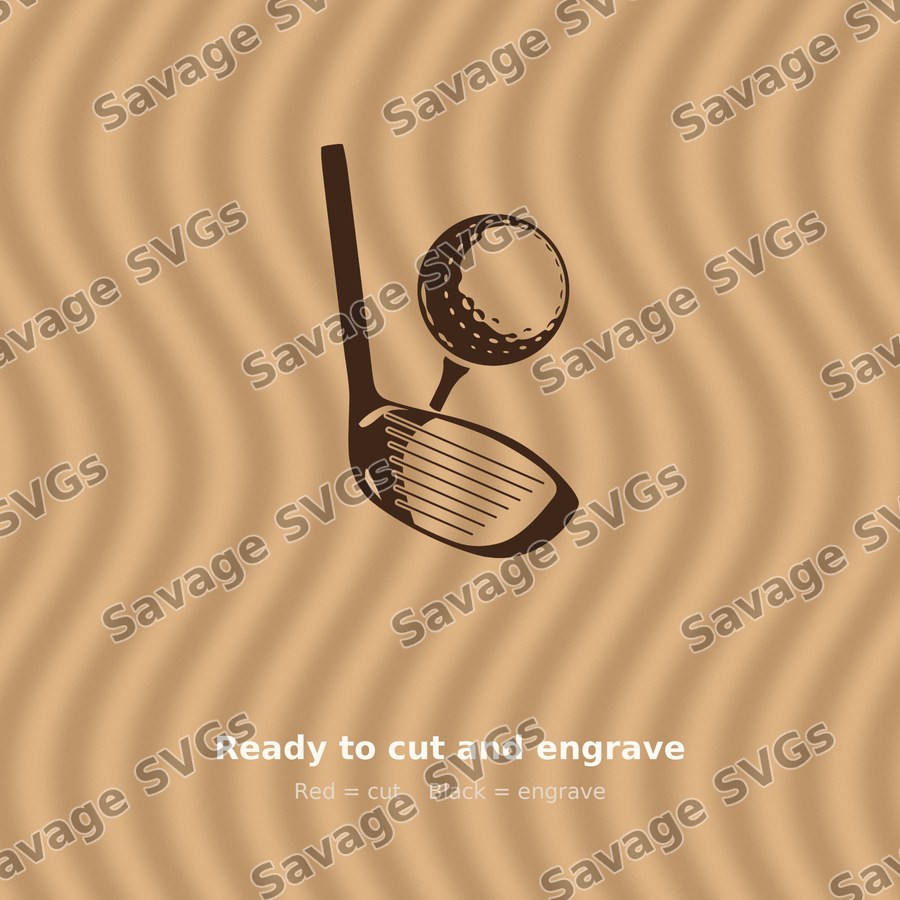 Golf Club And Ball