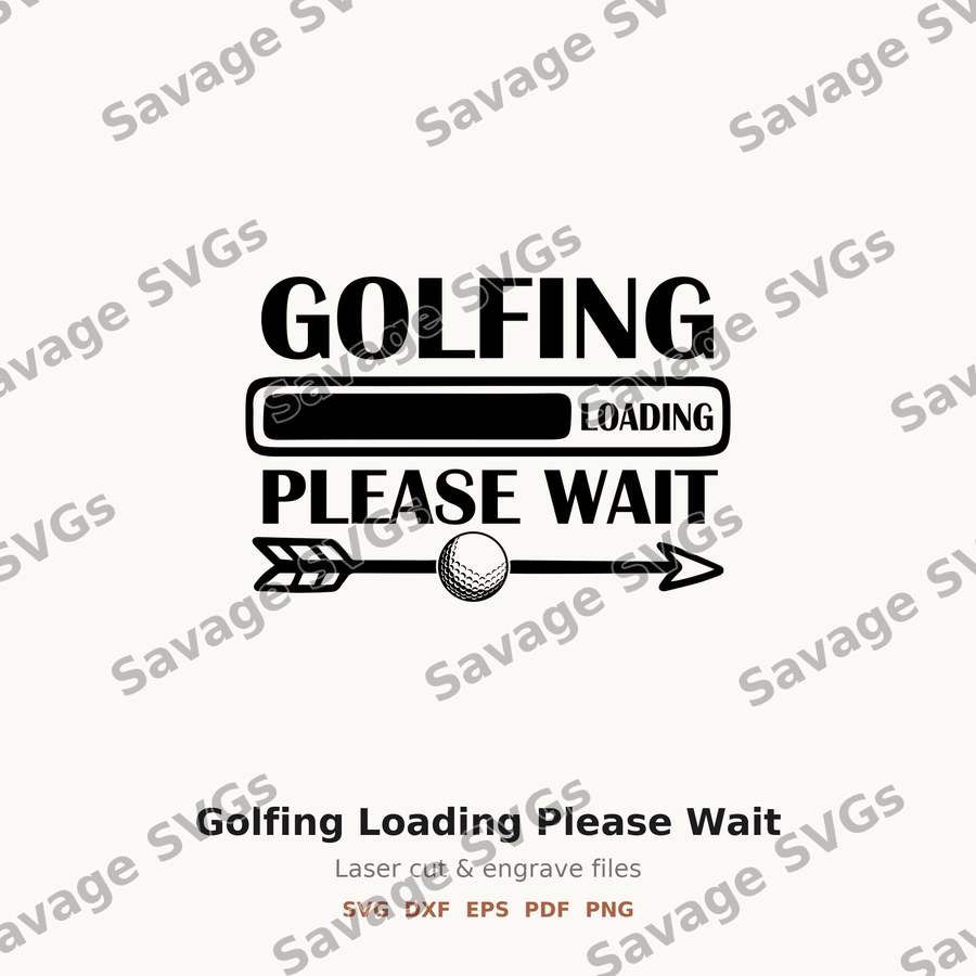 Golfing Loading Please Wait