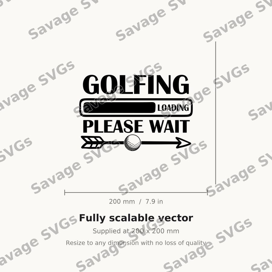 Golfing Loading Please Wait