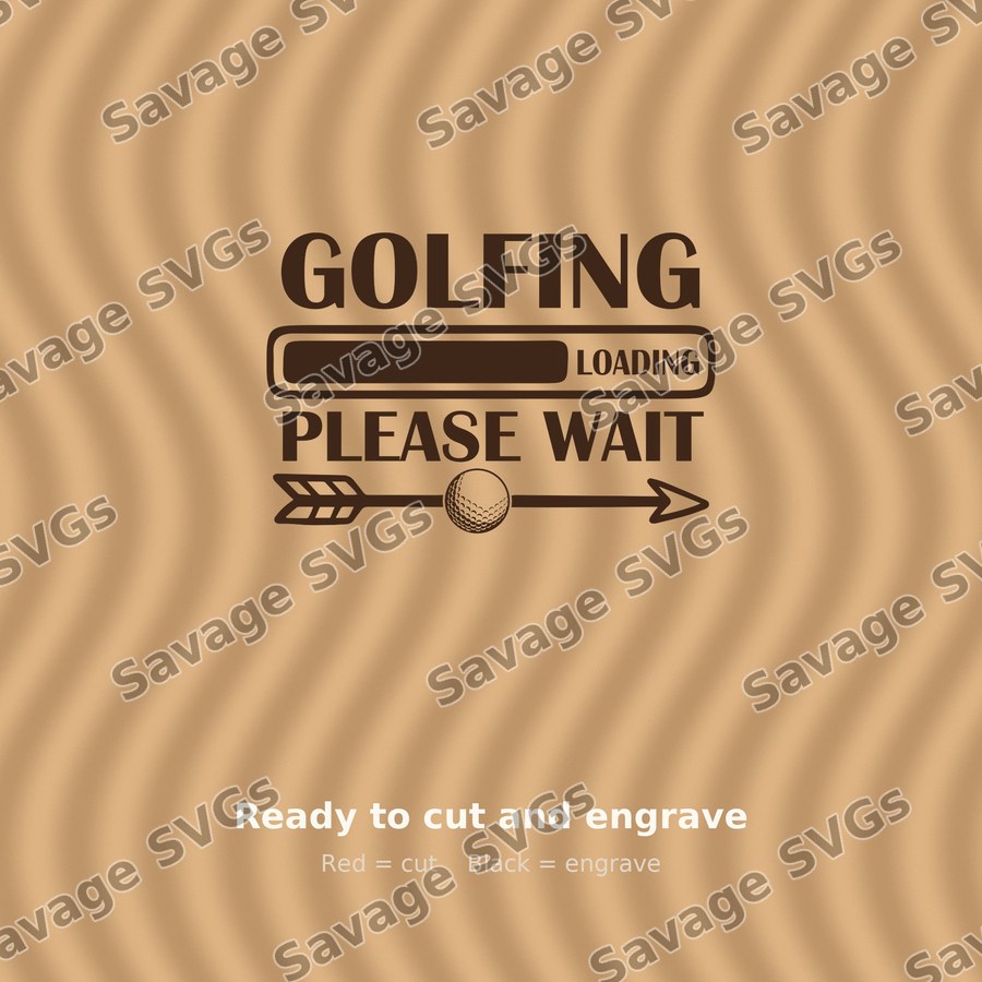 Golfing Loading Please Wait
