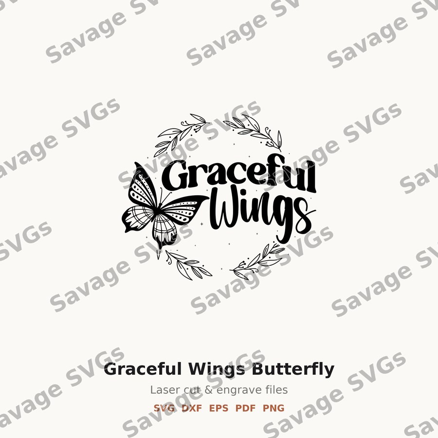 Graceful Wings Butterfly