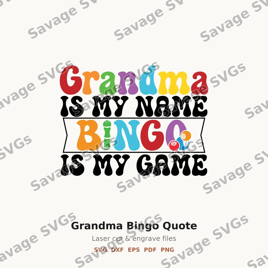 Grandma Bingo Quote