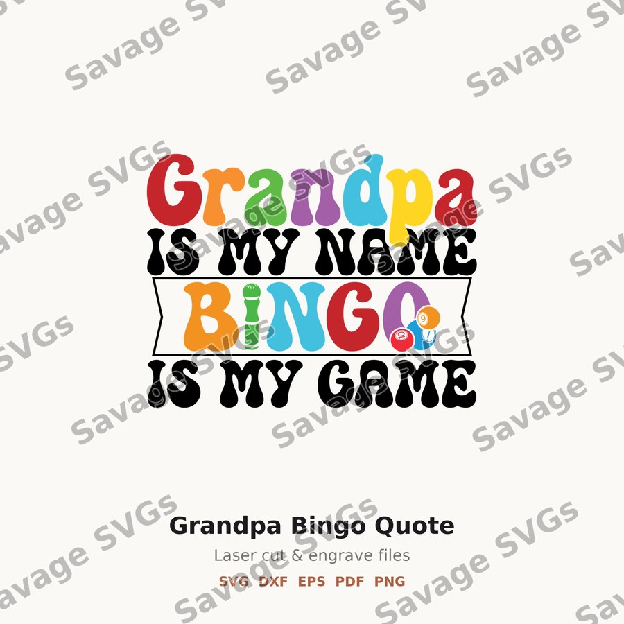 Grandpa Bingo Quote