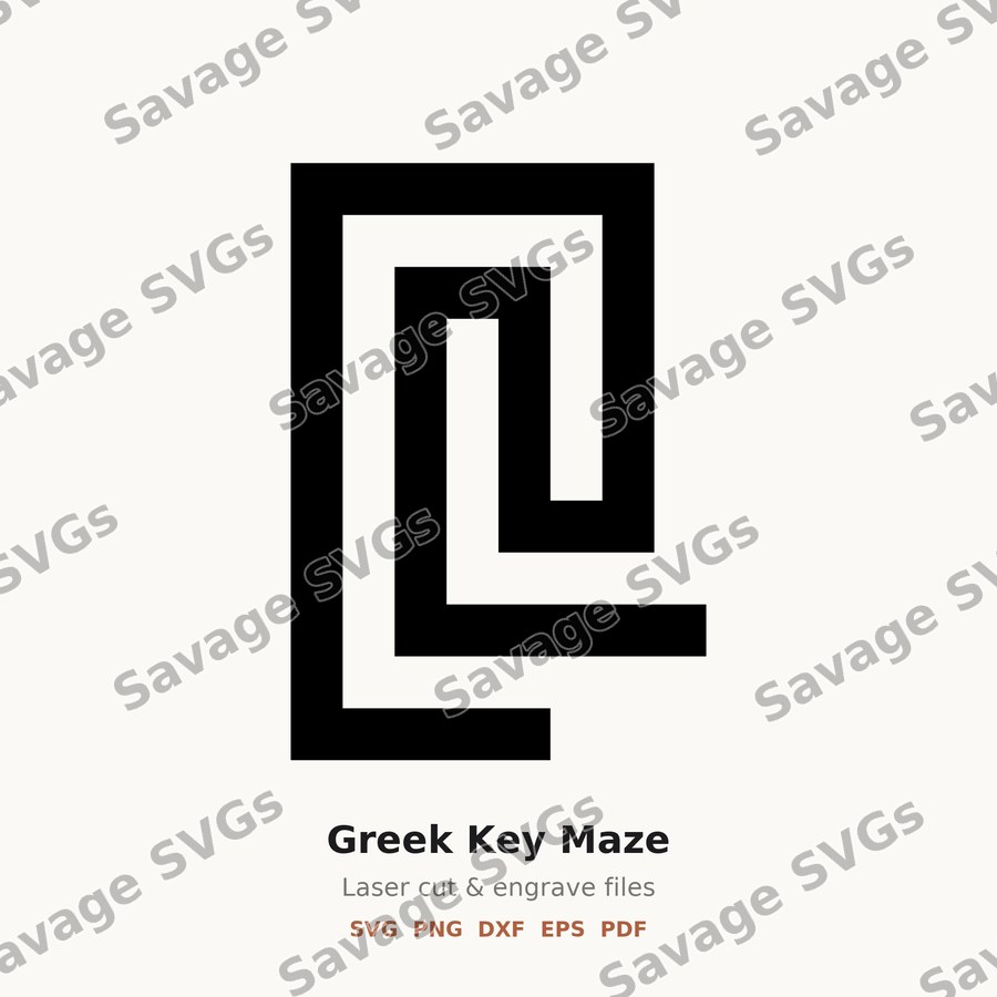 Greek Key Maze